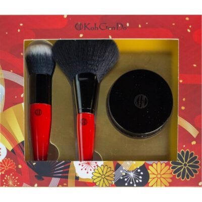 Koh Gen Do Perfect Finish Buffing & Fan Brush, Face Powder (Worth $145.00)